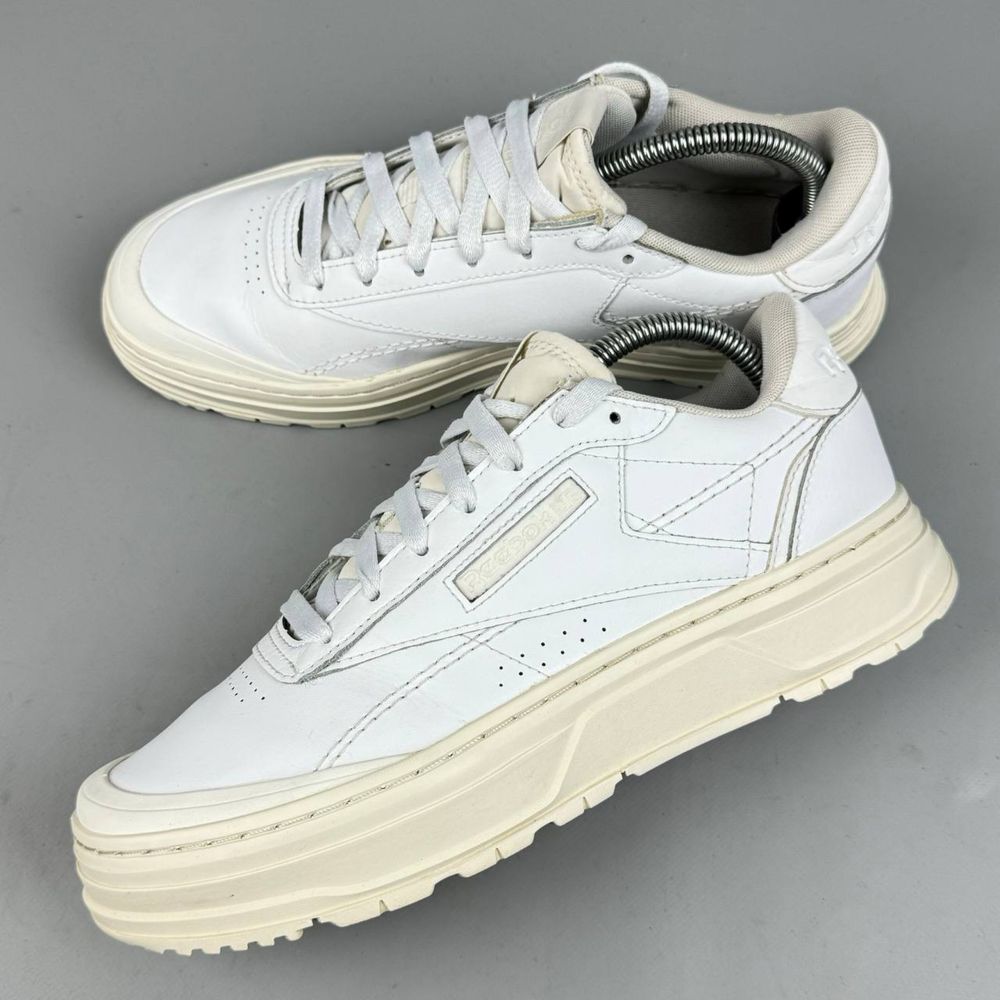 Кеды кроссовки Reebok Club C кеди кросівки шкіряні взуття обувь