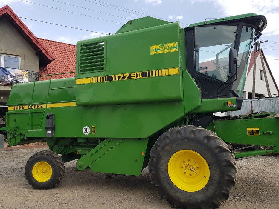 John deere 1177 SII z Niemiec czy 1155 Heder 4.2m wozek