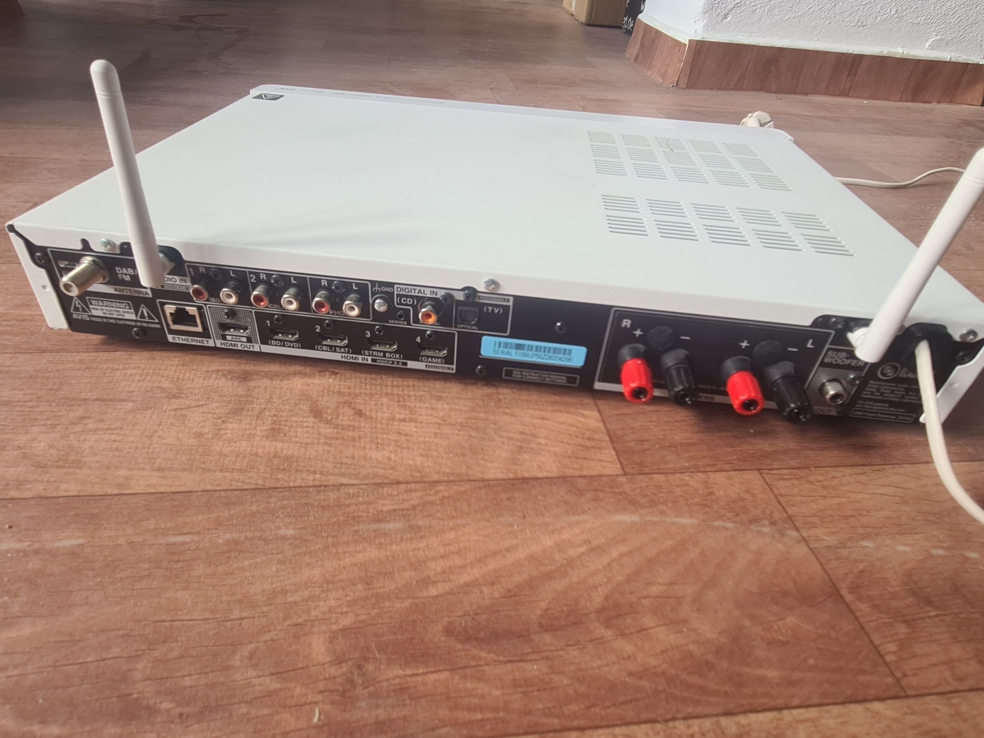Amplituner sieciowy Onkyo TX-L20DWL biały sprawny