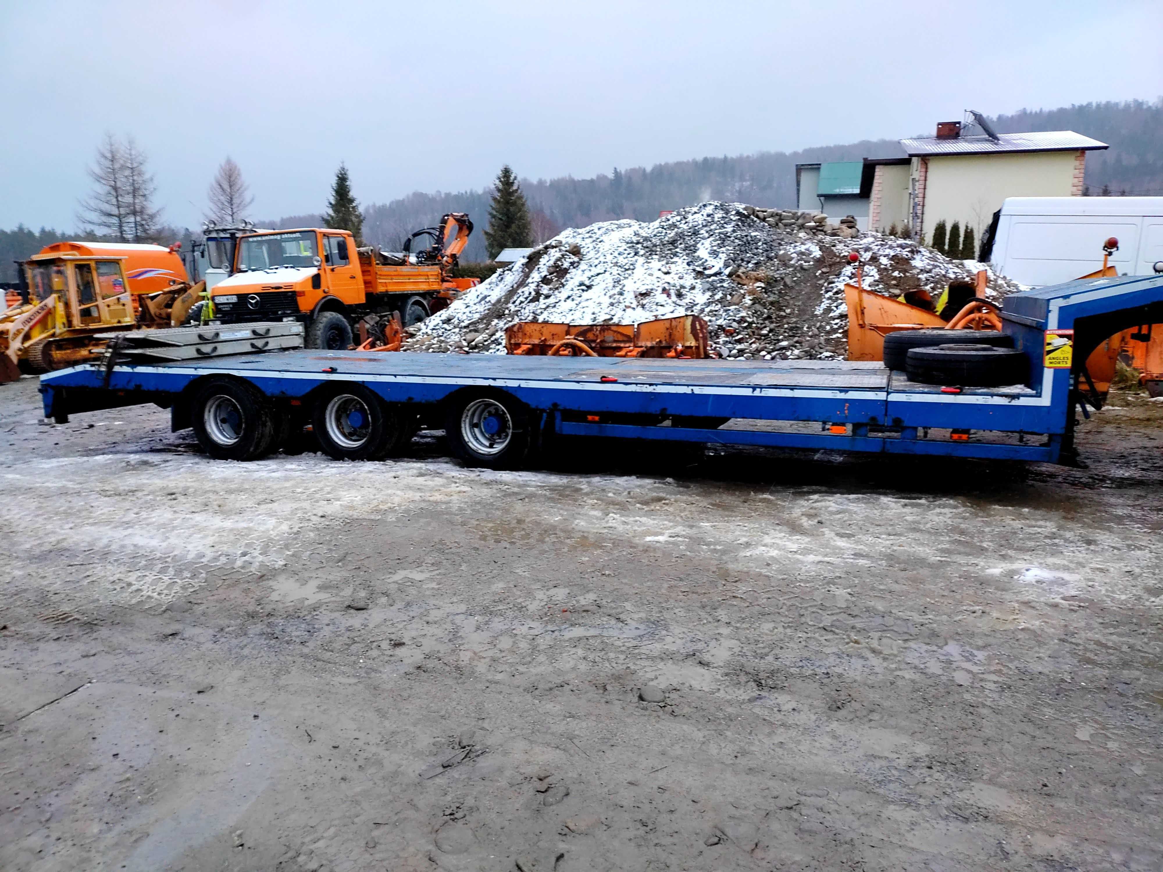 Naczepa niskopodwoziowe semi ES-GE rozciagana
