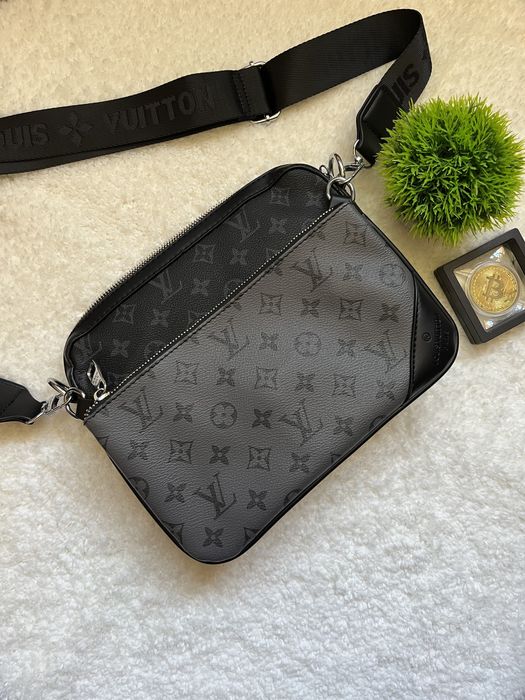 ‼️Чоловіча сумка через плече Louis Vuitton | Мужская сумка Луи витон