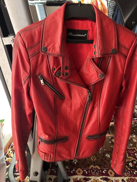 Косуха кожанная натуральная