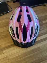 Kask rowerowy XS 46-51 cm z oświetleniem dziewczęcy