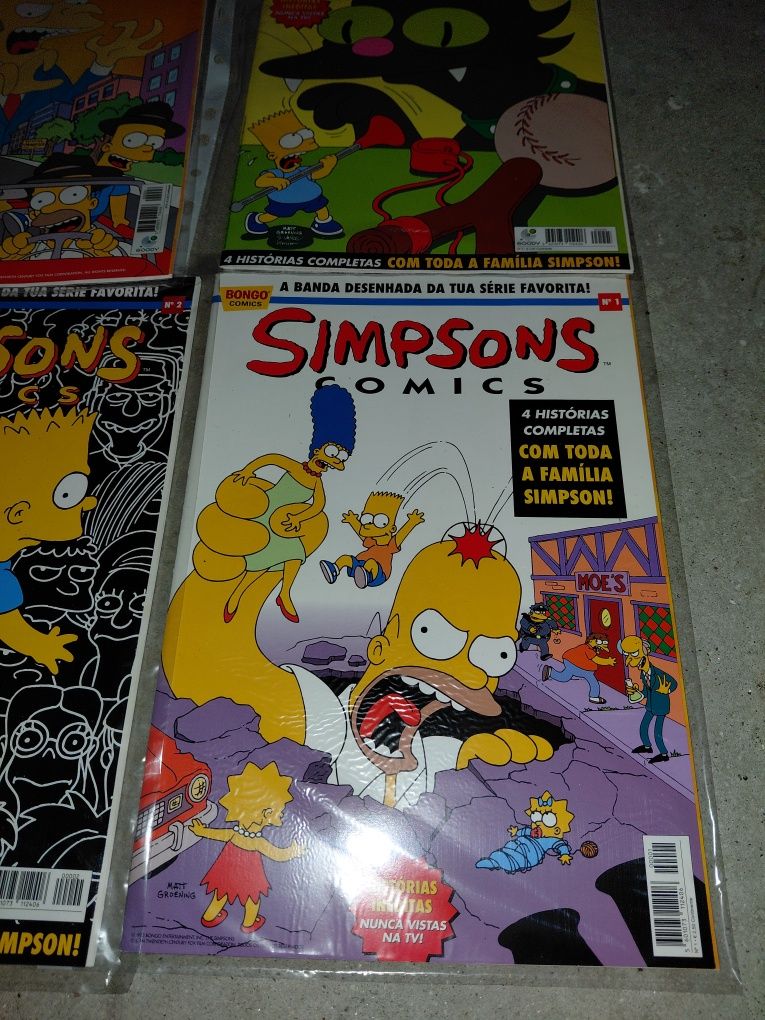 Revistas Simpsons coleção portuguesa - colecionadores