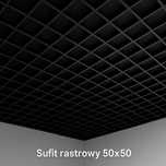 Sufit rastrowy Barwa System Raster Micro Cell 50x50 100m2 NOWY