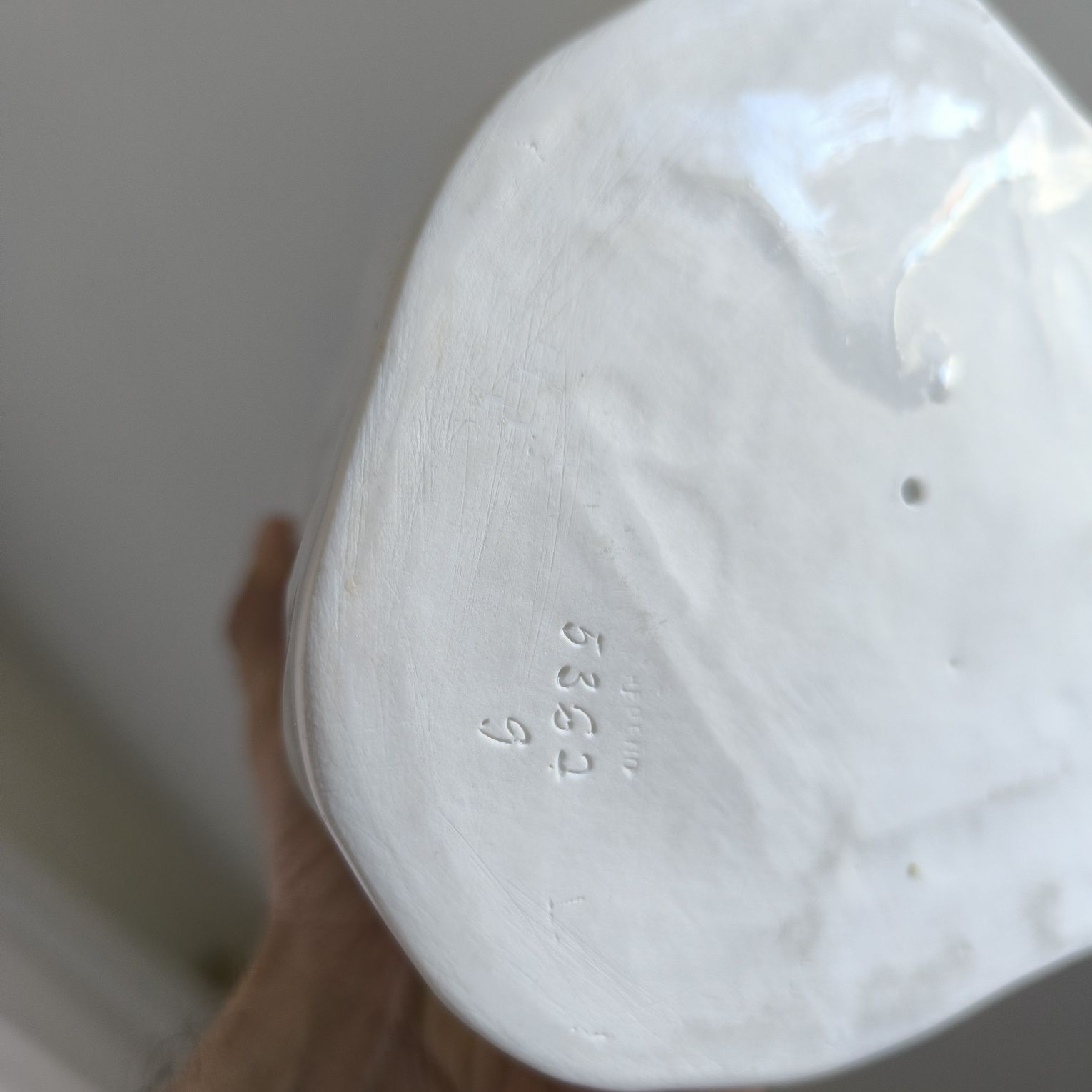 Herend Figurka Niedźwiedź Polarny Porcelana Antyk Sygnowana Wycisk