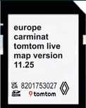 Karta SD LIVE 11.25 Renault