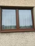 Okno dwuskrzydłowe + parapet