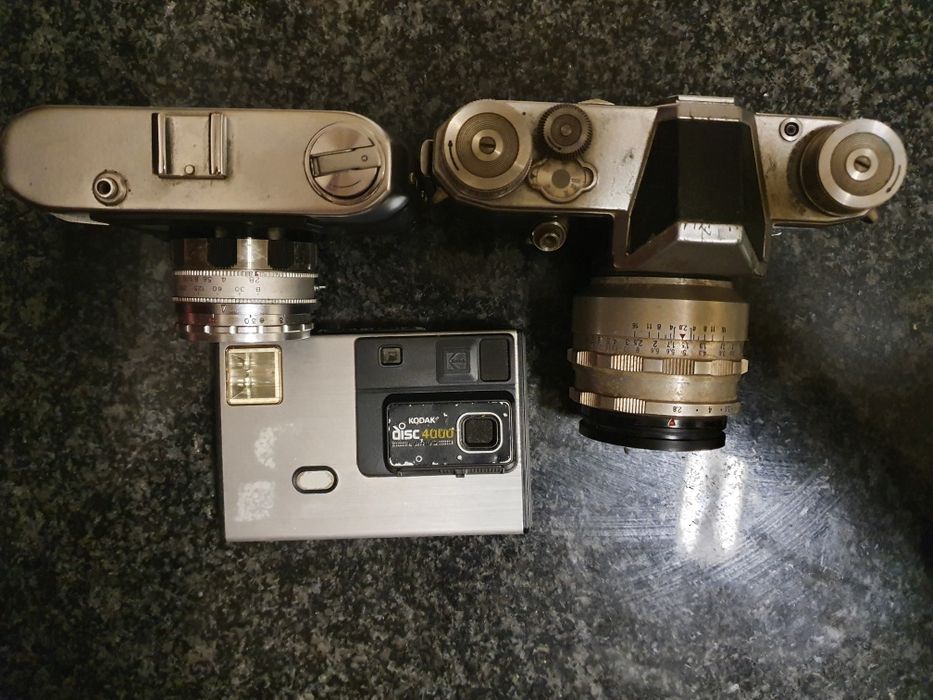 Máquinas fotográficas antigas