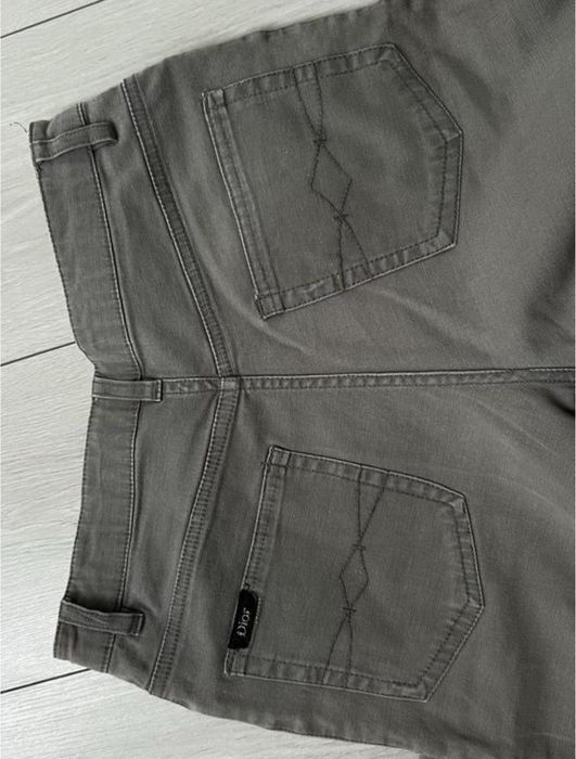 Джинсы высокая талия серые 2000s 90s 36 s 34 xs bootcut flared клеш