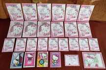 NOWY zestaw karteczek do segregatora i naklejki Hello Kitty.