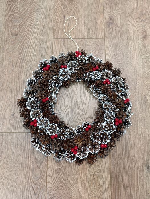 Coroa de Natal de Pinhas