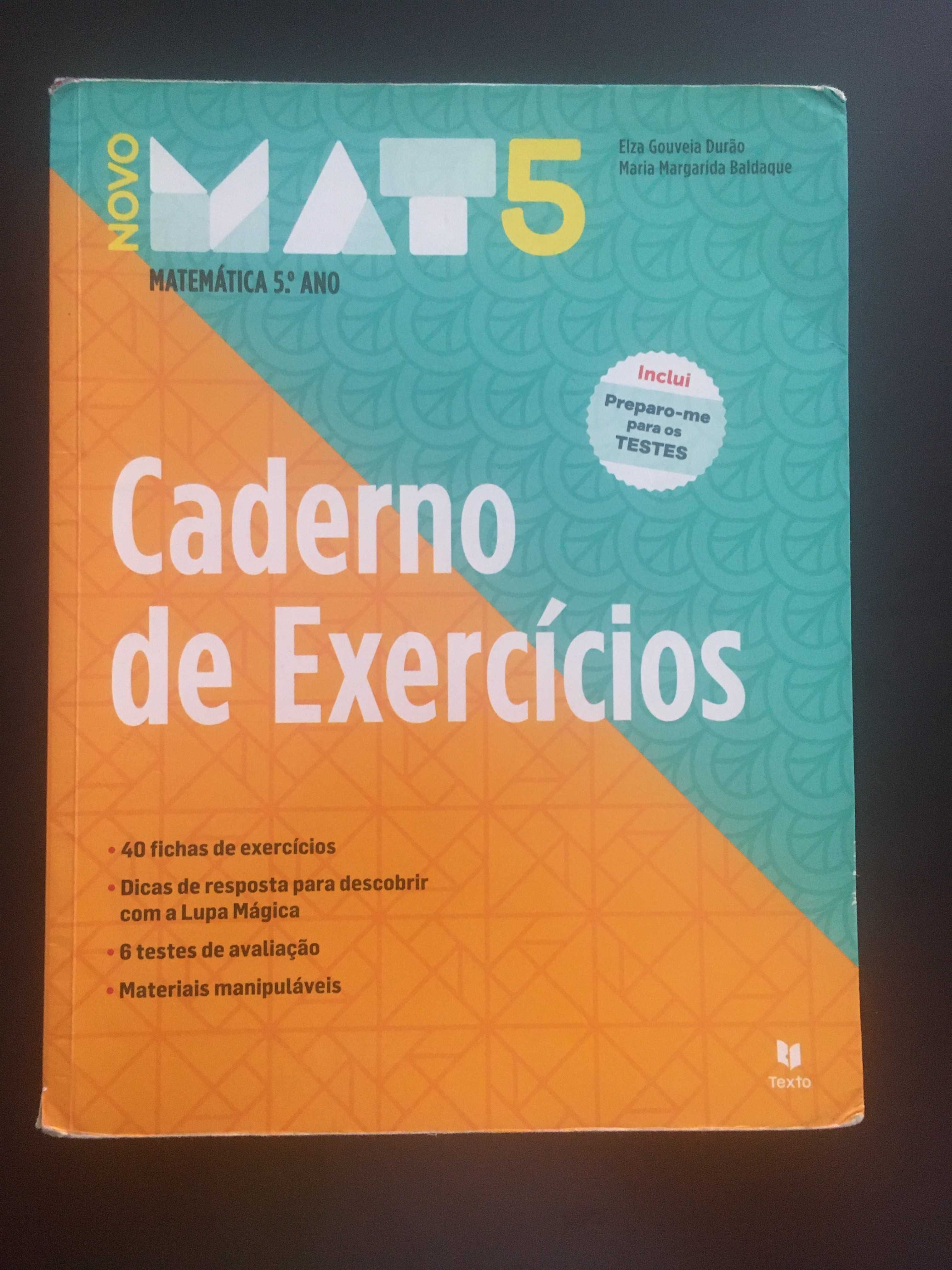 Caderno de atividades - MAT5 - 5º ano