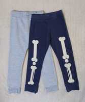 Spodnie-dresy-baggy-piżamowe 3-5lat Dunnes,M&S (2szt)