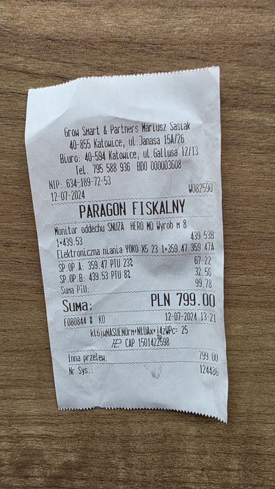 Monitor oddechu i elektroniczna niania