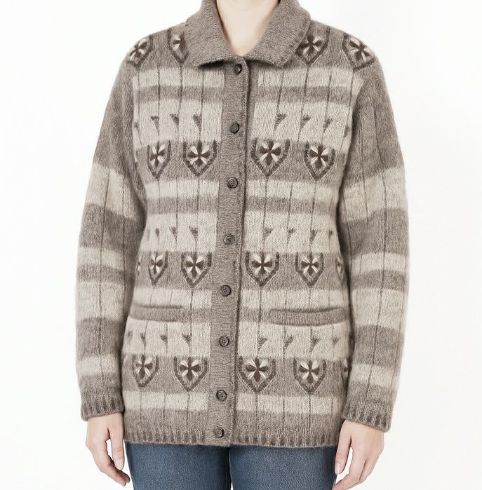 Норвегія. 100% wool жіночий шерстяний світер кардиган oster розмір XL