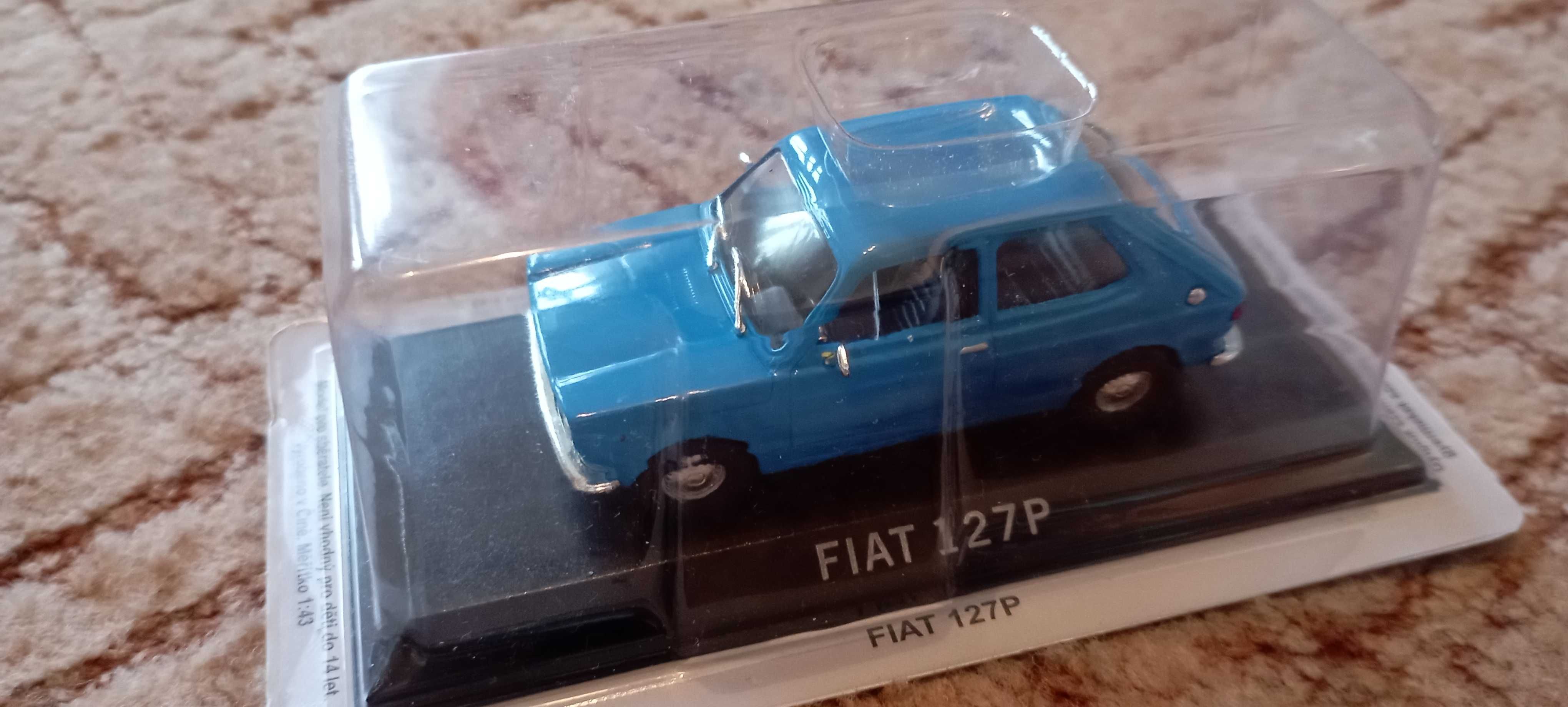 Model samochodu marki Fiat 127p.