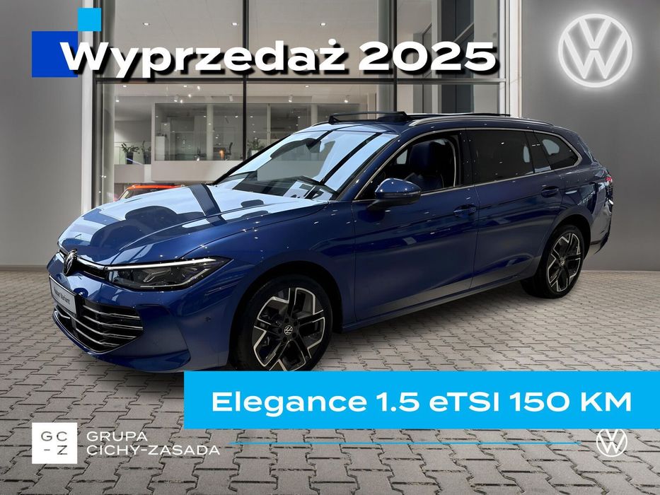 Volkswagen Passat Elegance, 1.5 eTSI 150 KM, DSG-7, dostępny od ręki!