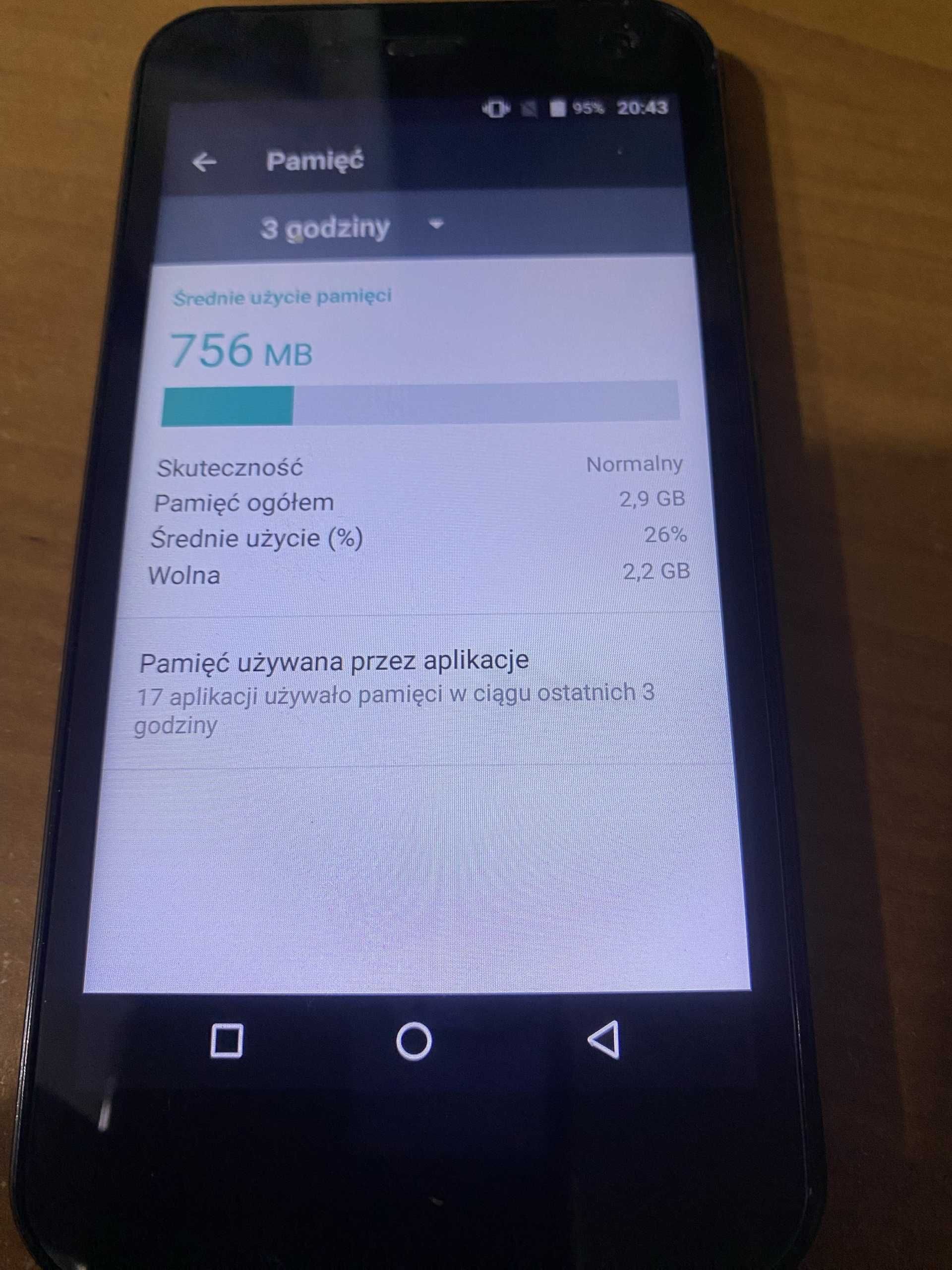 Smartphone Android 3/32 GB. Sprawny 100%