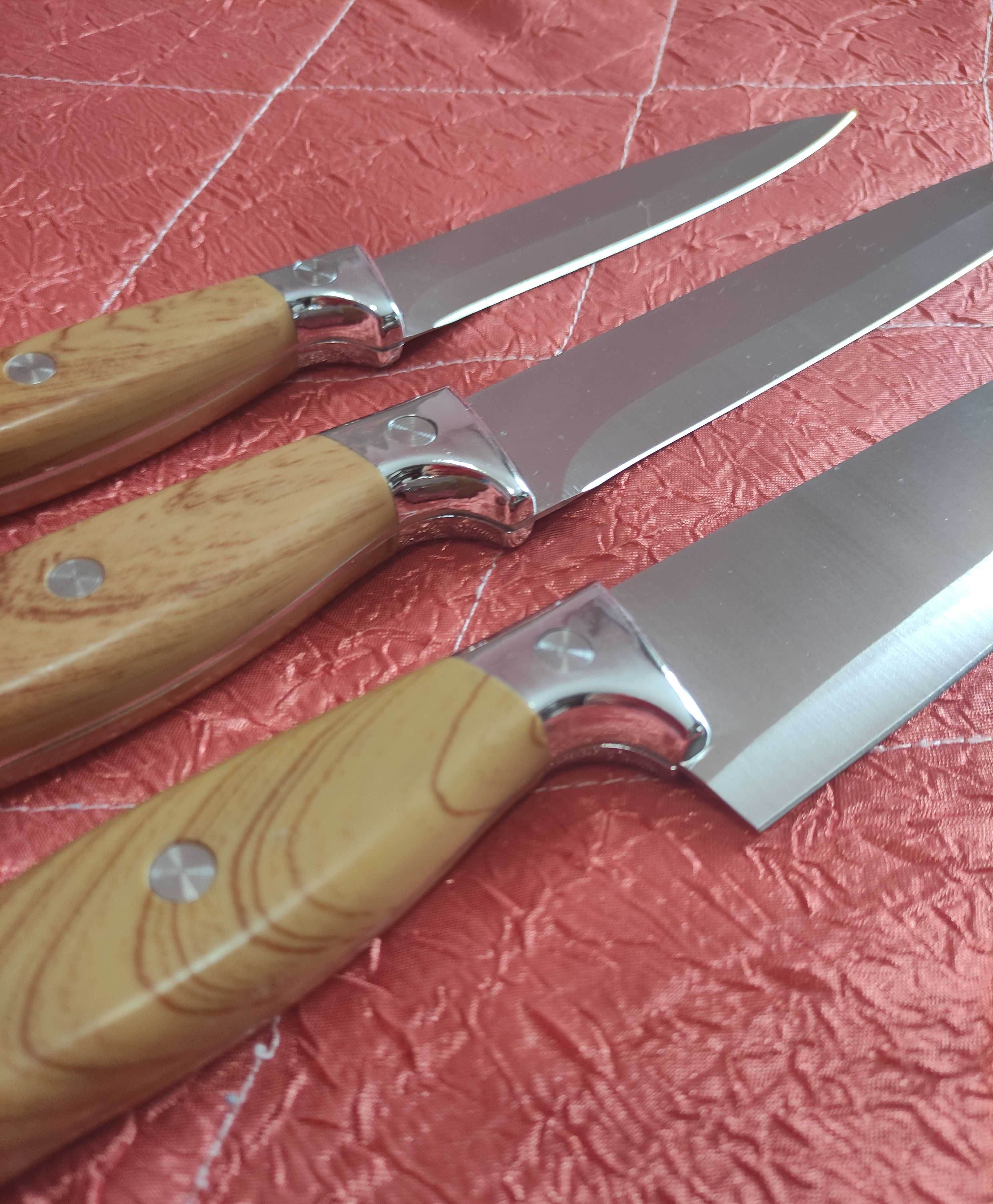 Купить набор ножей гострий ніж кухонный набор ножей нож