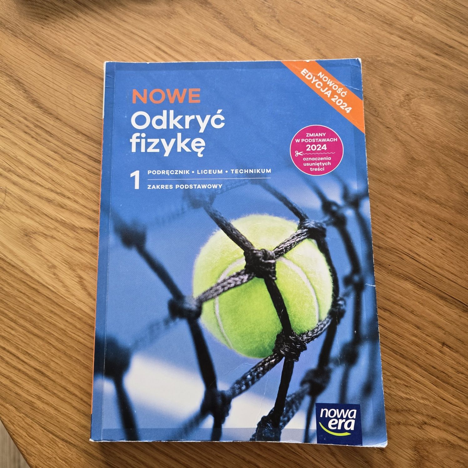 Nowe odkryć fizykę 1 Liceum wyd 2024