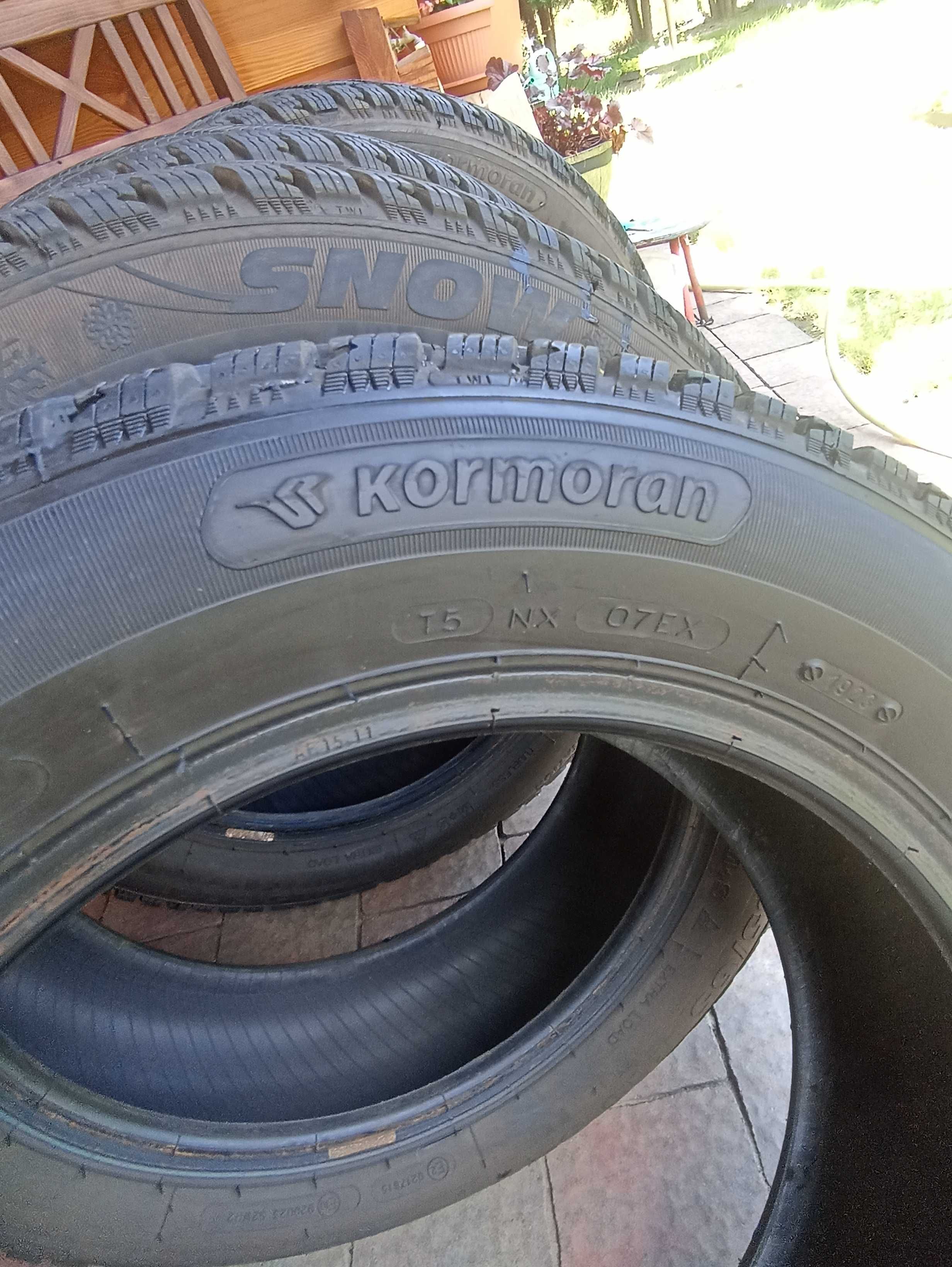 Kormoran SNOW 185/65/R15 zimówki...  4szt.jak nowe