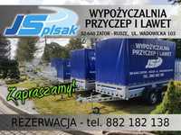 Wypożyczalnia przyczep i lawet WADOWICE