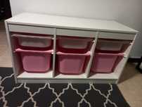Arrumação de brinquedos Trofast Ikea