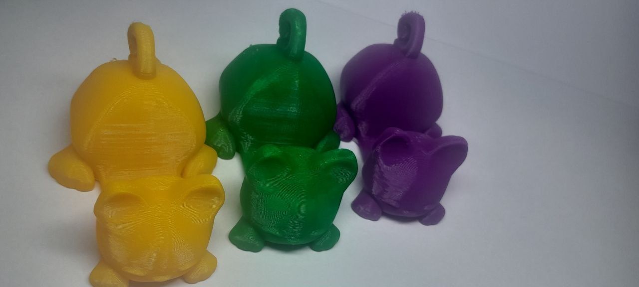 Підставка під телефон, брилок, у формі кота, надрукована на 3D принтер