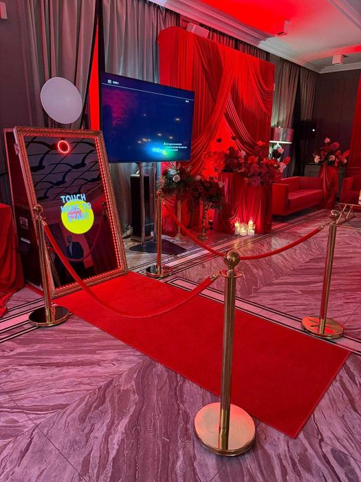 Fotolustro Fotobudka 360 Klasyczna Photobox Miny Dymne Wiatraki Iskier