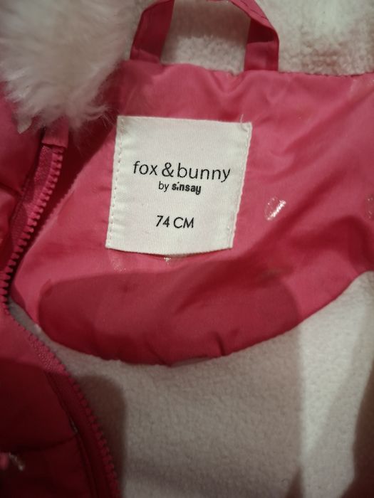 Kurtka zimowa niemowlęca 74 sinsay
