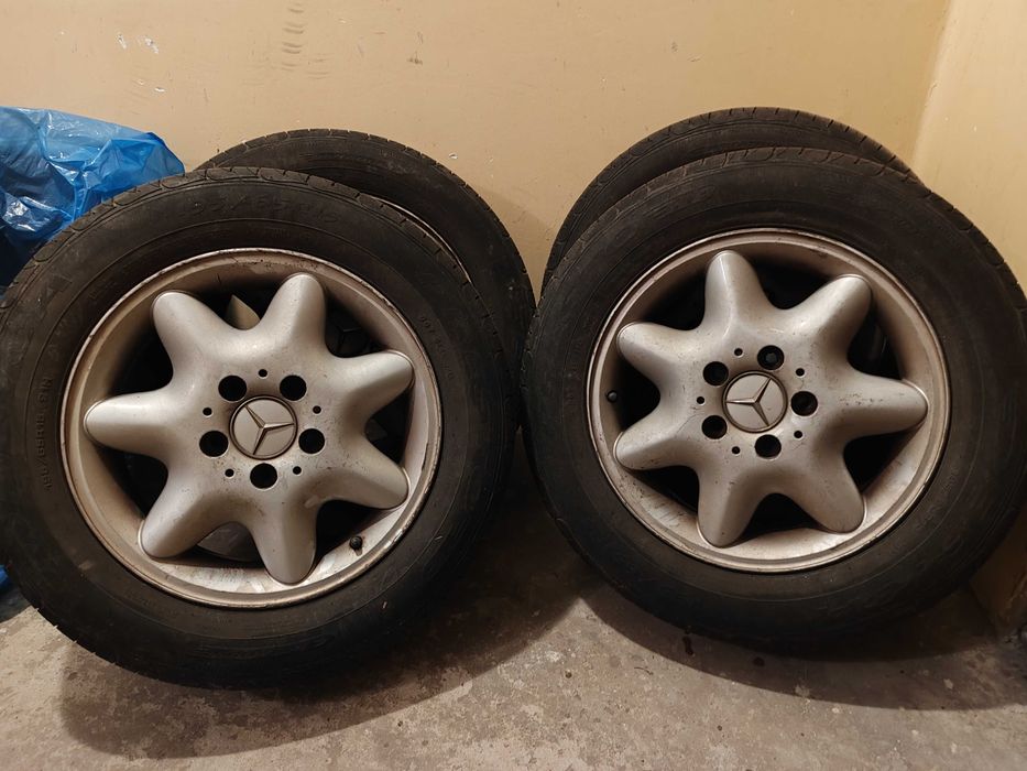 Felgi aluminiowe 15 do Mercedesa W203 - 4 szt.