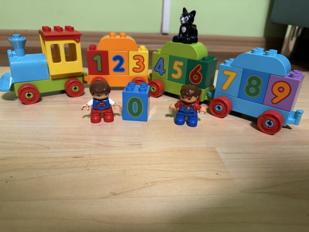 Lego duplo pocah z cyferkami