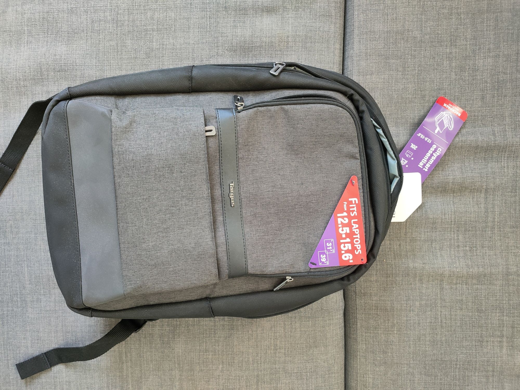 Mochila Targus Citysmart Essencial 12.5 15.6 portatil laptop