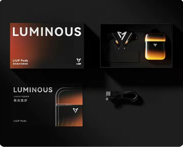 Навушники бездротові LIUP Pods LP1 LUMINOUS, з ігровим режимом