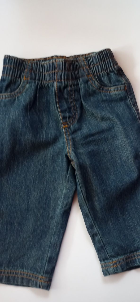 Spodnie jeansowe 6-9mc
