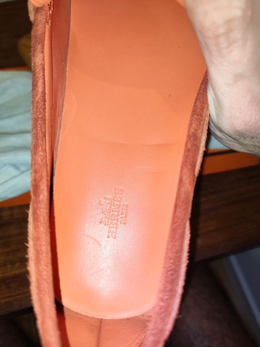 Moucassins Hermes novos