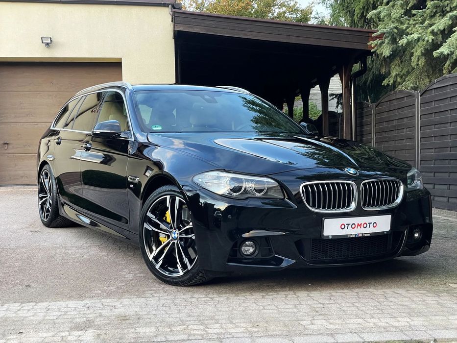 BMW Seria 5 Przepiękne 525d(218KM)Xenon!Navi!Skóra!Digital!M-Pakiet! Nowy Rozrząd!