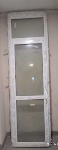 Двері металопластикові балконні, вхідні, запасні