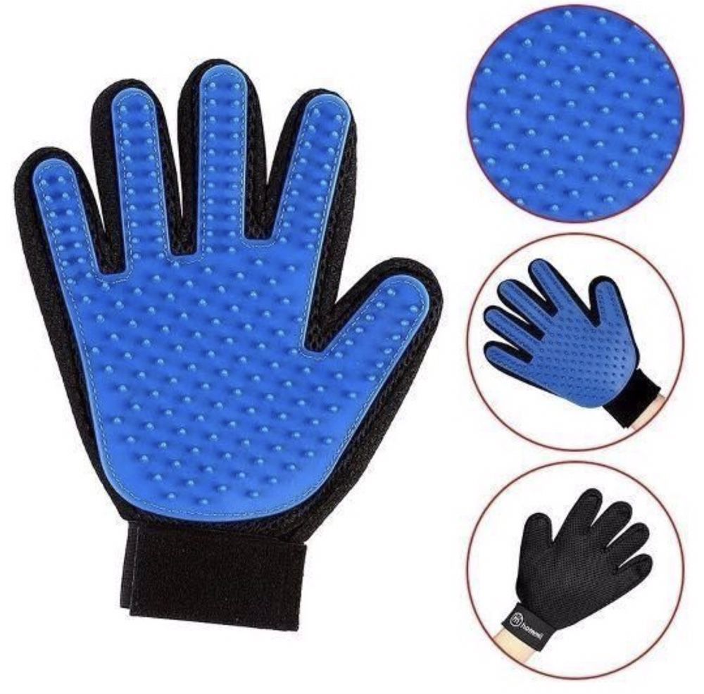 Перчатка для вычесывания шерсти True Touch, Тру Тач, Pet Glove