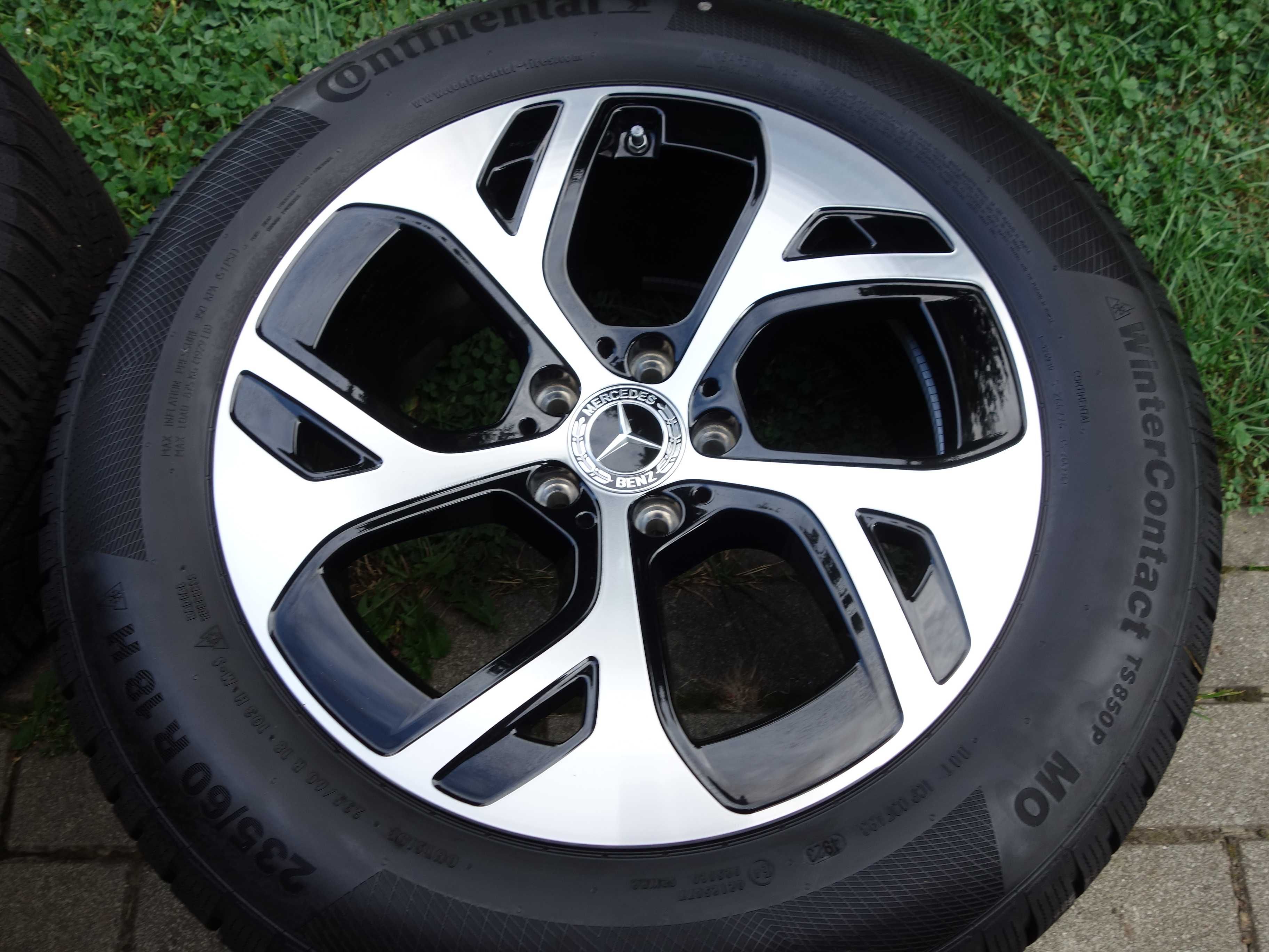 Koła ZIMOWE MERCEDES GLC W254 x254 18'' Nowe CONTINENTAL 2 Szerokości