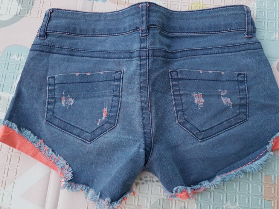 Krótkie spodenki niebieskie jeans dżins Calzedonia XS