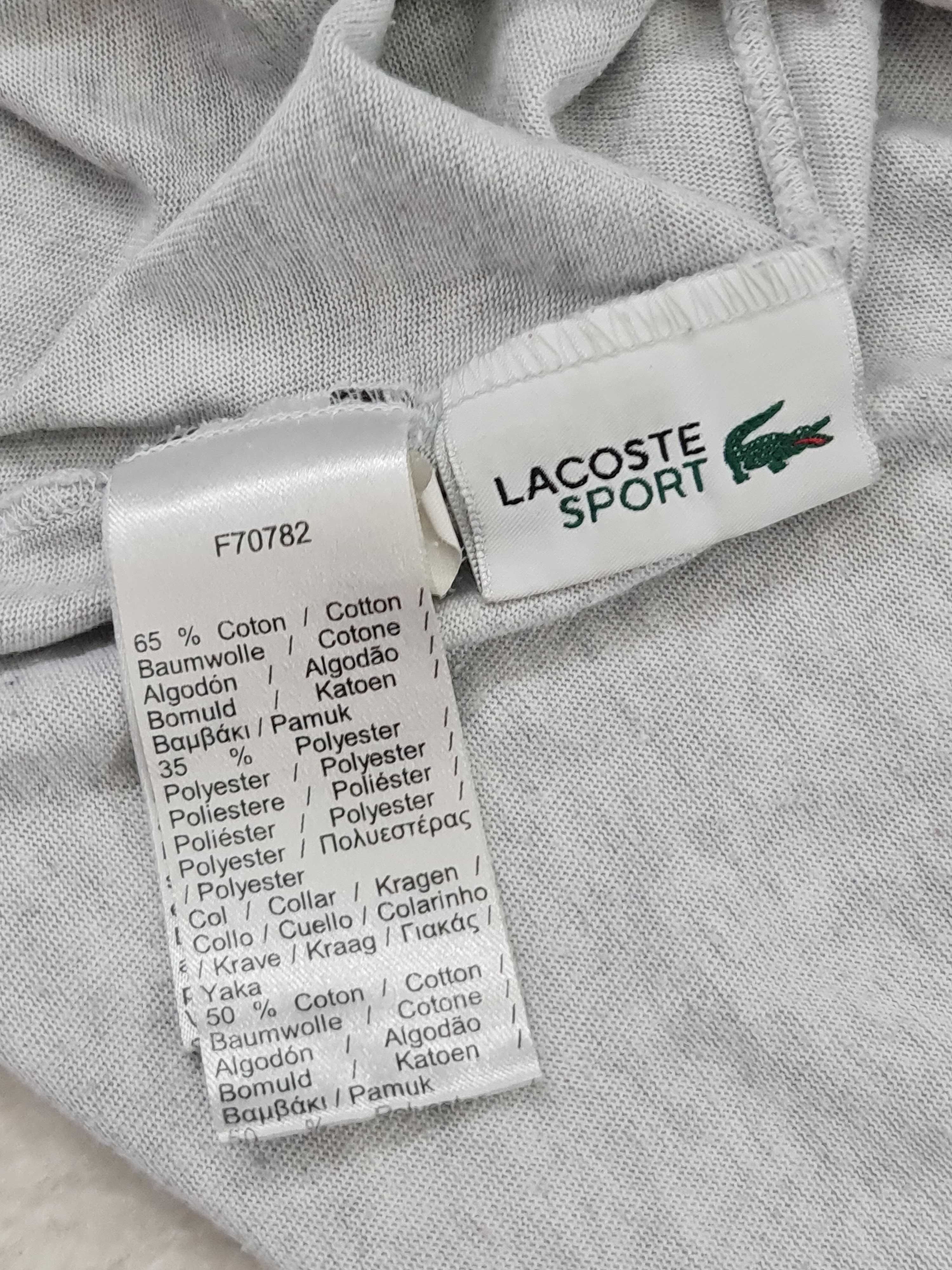 Koszulka T-shirt Lacoste Sport Rozmiar 134 - 140 na Wiek 9 a 10 Lat