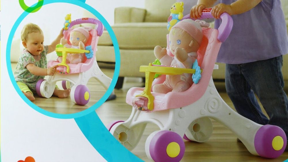 Fisher-Price "Моя первая коляска"