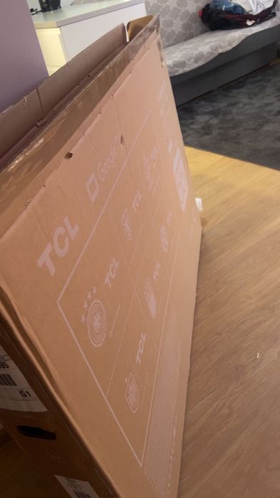 Sprzedaż uszkodzone go telewizora TCL 55C655 55” QLED 4K Google TV