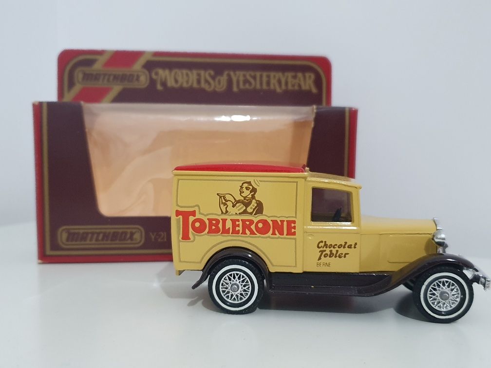 Model matchbox Yesteryear TOBLERONE  Y-21 Model'A'Ford z 1930 roku