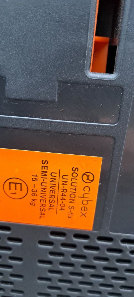 Fotelik Cybex Solution s fix 15-36 kg