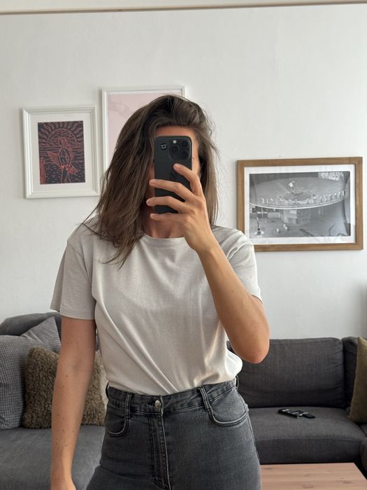 ZARA T-shirt, szary, roz. M