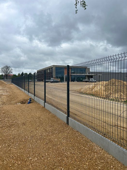 Ogrodzenie Panelowe 3D ogrodzenia Panele KOMPLET Transport