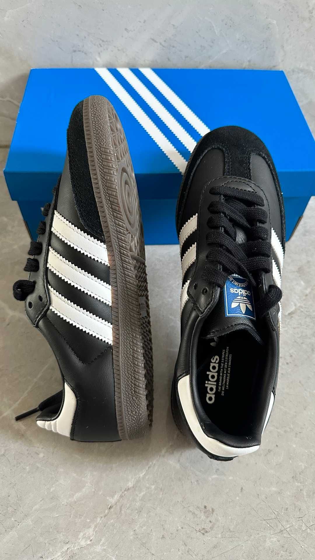 Adidas Samba OG Black White Gum 42